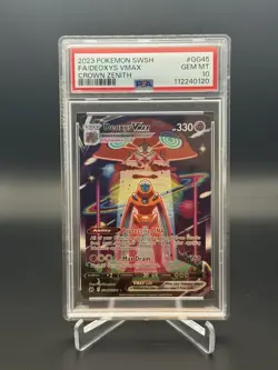 Pokemon Deoxys VMAX Crown Zenith PSA 10 – Gem Mint – GG45/GG70 - Image 1