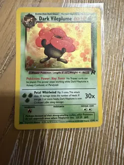 Pokemon Team Rocket Dark Vileplume Holo #13/82 NM - Image 1