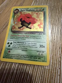 Pokemon Team Rocket Dark Vileplume Holo #13/82 NM - Image 2