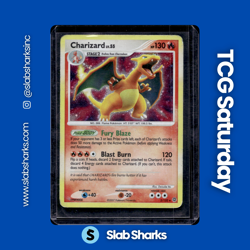 2007 POKEMON DIAMOND & PEARL SECRET WONDERS #3/132 CHARIZARD HOLO LV. 55 - Image 1
