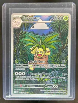 2025 Pokemon Mega Evolution Exeggutor Illustration Rare #135/132 - Image 1