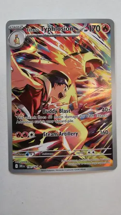 Pokemon Ethan's Typhlosion 190/182 Destined Rivals Holo Illustration Rare NM - Image 1