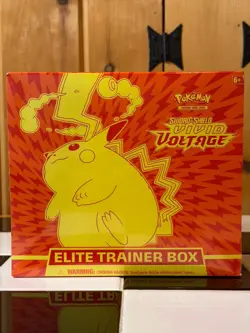 Pokemon TCG Sword and Shield Vivid Voltage ETB Elite Trainer Box New Sealed - Image 1
