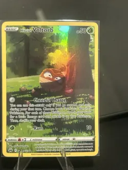Hisuian Voltorb Full Art GG01/GG70 - Pokemon TCG Crown Zenith - MINT / NM - Image 1