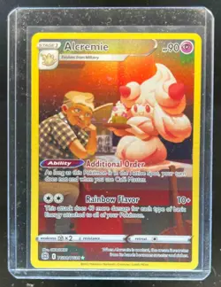 2022 Pokemon SWSH Brilliant Stars Alcremie Trainer Gallery Holo #TG08/TG30 - Image 1