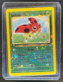 2001 Pokemon Southern Islands Ledyba Reverse Holo #7/18 - Image 1