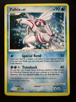 PALKIA HOLO 11/130 DIAMOND AND PEARL NM POKEMON - Image 1