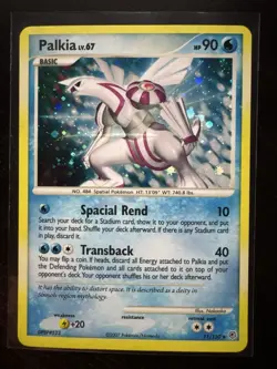 PALKIA HOLO 11/130 DIAMOND AND PEARL NM POKEMON - Image 5
