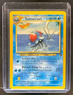 2001 Pokemon Southern Islands Tentacruel #10/18 - Image 1