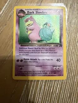 Pokemon Team Rocket Dark Slowbro Holo #12/82 NM - Image 3