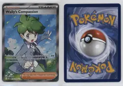 Wally's Compassion Ultra Rare Pokemon Mega Evolution MEG #176 - Image 3