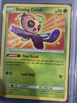 Pokemon TCG Shining Celebi SM79 Black Star Promo Holo Rare PSA 7 MINT 🔥 - Image 2