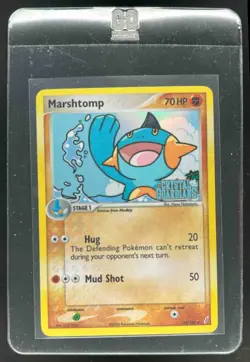 2006 Pokemon EX Crystal Guardians Marshtomp Reverse Holo #38/100 - Image 1