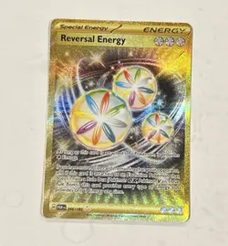 Pokemon TCG Reversal Energy 266/182. Hyper Rare. Paradox Rift. - Image 1