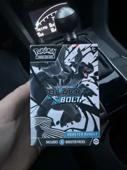 Pokemon Scarlet Violet Black Bolt Booster Bundle Sealed - Image 1