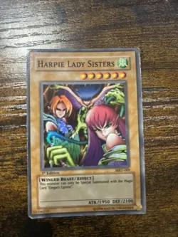 Harpie Lady Sisters MRD-009 Metal Raiders 1st Edition MP Yugioh - Image 2