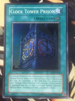 Yugioh: Clock Tower Prison - EOJ-EN048 - Super Rare - Unlimited - LP - Image 1