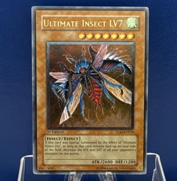 Yugioh Ultimate Insect LV7 TLM-EN010 Ultimate Rare 1st Ed. NM Lost Millennium - Image 1