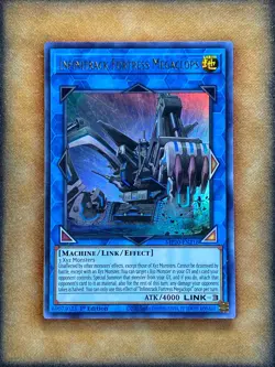 Yugioh Infinitrack Fortress Megaclops MP20-EN216 Ultra Rare 1st Ed NM - Image 1