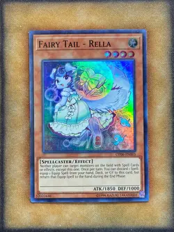 Yugioh Fairy Tail - Rella OP06-EN005 Super Rare NM - Image 1