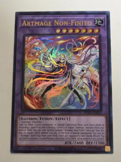 Artmage Non-Finito BPRO-EN035 Ultra Rare 1st Edition Yugioh Burst Protocol Mint - Image 1