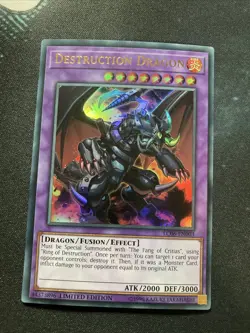 Destruction Dragon - LC06-EN003 - Ultra Rare Limited Edition YuGiOh - Image 1
