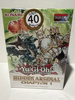 Konami Yu-Gi-Oh! Hidden Arsenal Chapter 1 1st Edition Sealed Box English - Image 2