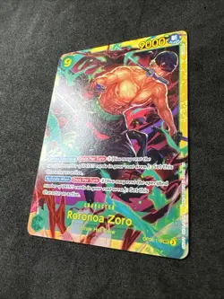 Roronoa Zoro OP06-118 Secret Rare (Learn Together Reprint) One Piece NON-FOIL - Image 3