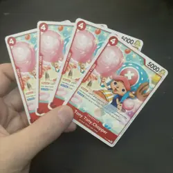 Tony Tony Chopper P-101 Promo One Piece TCG English X4 Playset - Image 1