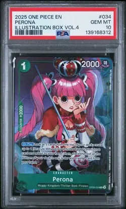 Perona PSA 10 Illustration Box Vol. 4 One Piece #034 - Image 1