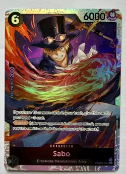 SABO - One Piece PRB02-014 - SR Super Rare - Premium Booster The Best Vol. 2 - Image 1