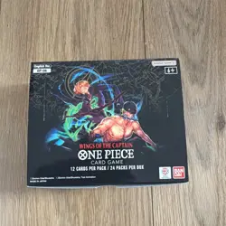 One Piece OP06 Wings of the Captain English Edition unsealed - Image 1