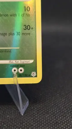 Heracross 28/130 Diamond & Pearl Reverse Holo Rare Pokemon Card TCG - Image 2