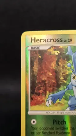 Heracross 28/130 Diamond & Pearl Reverse Holo Rare Pokemon Card TCG - Image 4