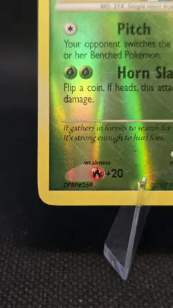 Heracross 28/130 Diamond & Pearl Reverse Holo Rare Pokemon Card TCG - Image 5