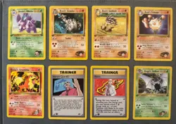 1st Edition Gym Challenge Pokemon Card Lot - Near Mint Condition - Image 1