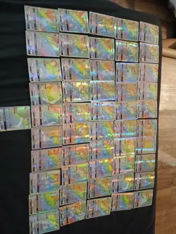 Pokemon proxy card lot of 51 gx rainbow cards - Image 1