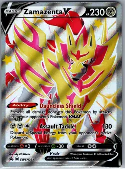 Zamazenta V - SWSH293 SWSH: Sword & Shield Promo Cards - Pokemon Card - NM - Image 1