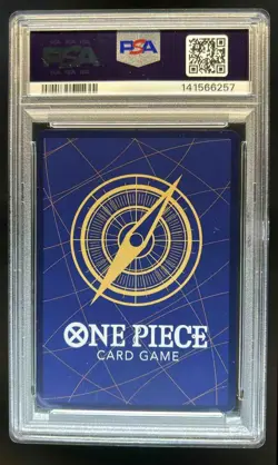 2024 One Piece Monkey D Luffy Bandai Card Games Fest Promo #P-080 PSA 10 - Image 2