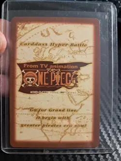 BANDAI One Piece Hyper Battle LUFFY VIVI ZORO SCARCE C518 EARLY CARD - Image 2