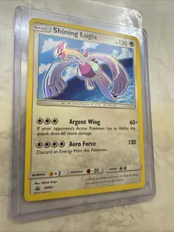 Pokemon TCG Shining Lugia Black Star Promo Card SM82 - Image 2