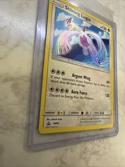 Pokemon TCG Shining Lugia Black Star Promo Card SM82 - Image 4