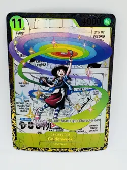 Goddess Story One Piece Goldenweek Manga DIY Doujin Kawaii Art Holo Card - Image 1
