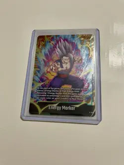 Bandai Dragon Ball Super Card Game Energy Marker Foil Card E-128 Beast Gohan - Image 2