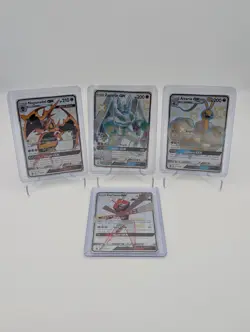 Pokemon TCG: Hidden Fates Shiny Vault GX Card Lot (4 Cards!) Zygarde, Altaria GX - Image 1