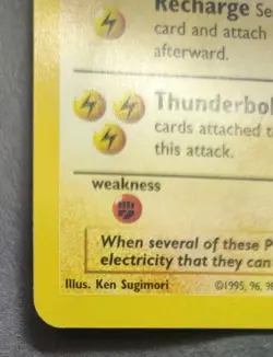 WOTC Black Star Promotional Pokemon Card Pikachu #4 - Image 4