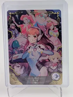 Dva, Overwatch Sexy Waifu Cards Goddess Story CCG Doujin Anime CCG RARE D.Va - Image 4
