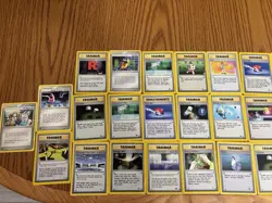 Old Pokemon Cards Bulk, Trainers, Energy, Topps And Extras - Image 5