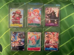 One Piece Card Game Mcdonald's 2025 Promo Complete Set Japanese -- US seller - Image 1