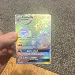 Pokemon Altaria GX Dragon Majesty Secret Rare Full Art Holo Card 72/70 200 HP - Image 1